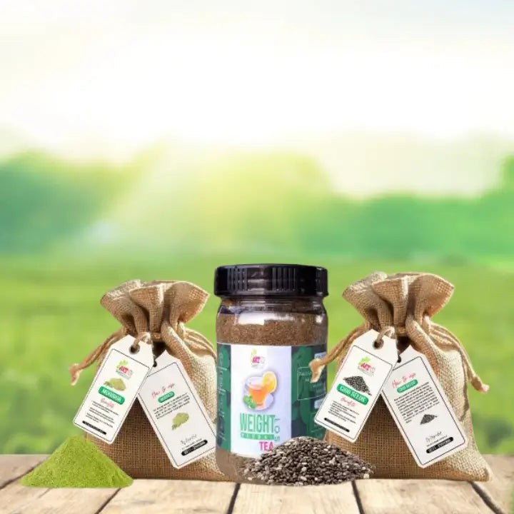 200gm Moringa + 200gm Chia seeds + 200gm Weight Loss Drink