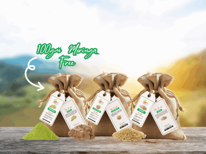 Half Kg Quinoa + Half kg protein + 100 Free Moringa Powder